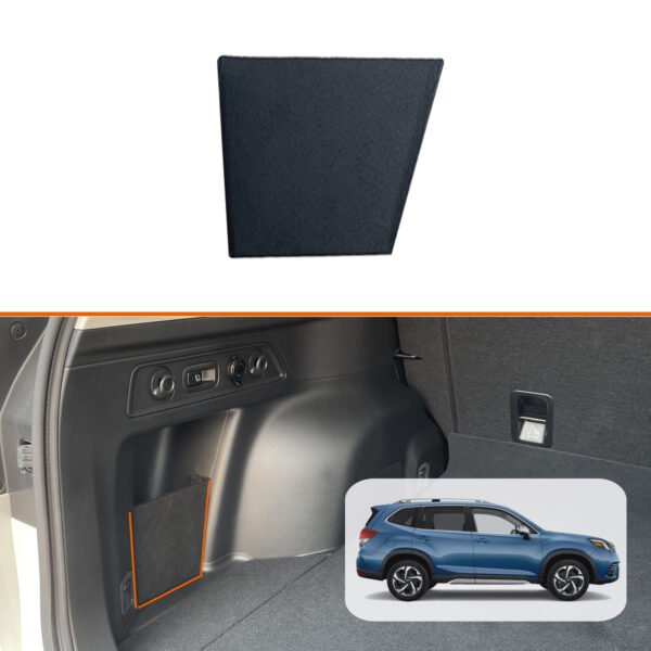 Trunk Storage Fiberboard Panel for Subaru Forester 2019-2024, Trunk Driver's side only, 1pc (Global) - Image 5