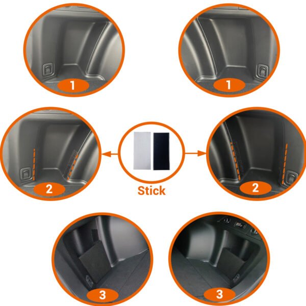 Trunk Storage Fiberboard Panel for Subaru Forester 2019-2024 2pcs (Global) - Image 3